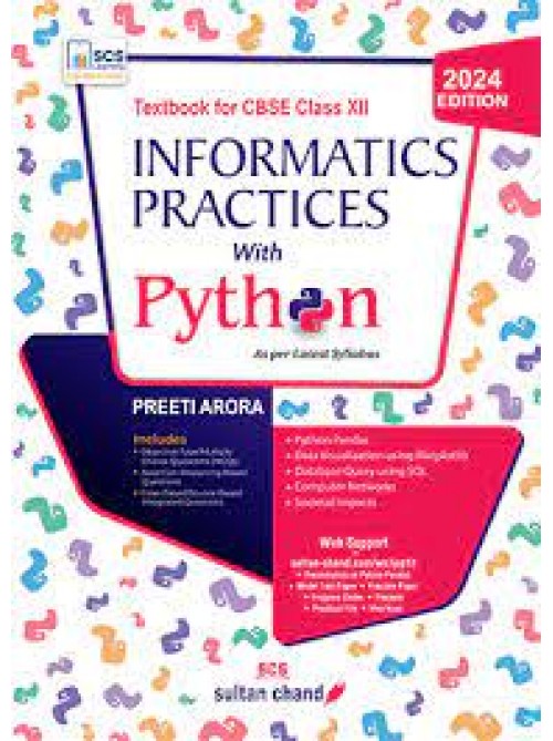 Informatics Practices with Python Class 12 (2024-25)at Ashirwad Publiation